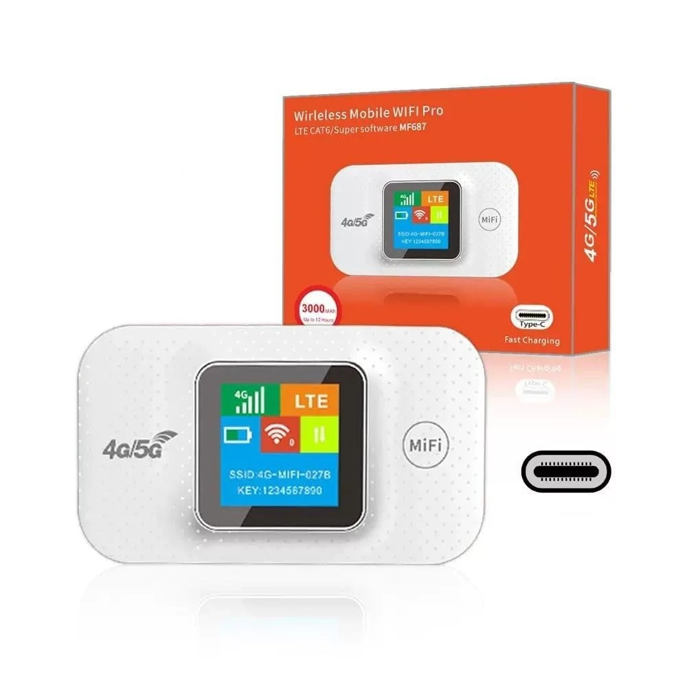 Wireless Mobile WiFi Pro MF687 | 4G LTE CAT6 Porta...
