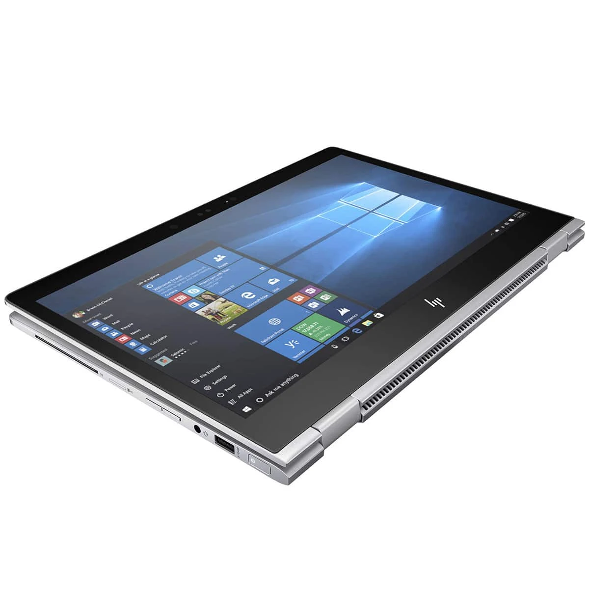 HP EliteBook x360 1030 G2 | Intel Core i5 | 8GB RAM | 256GB SSD | 13.3" Full HD Touchscreen | Convertible 2-in-1 Business Laptop | Windows | Wi-Fi | Silver