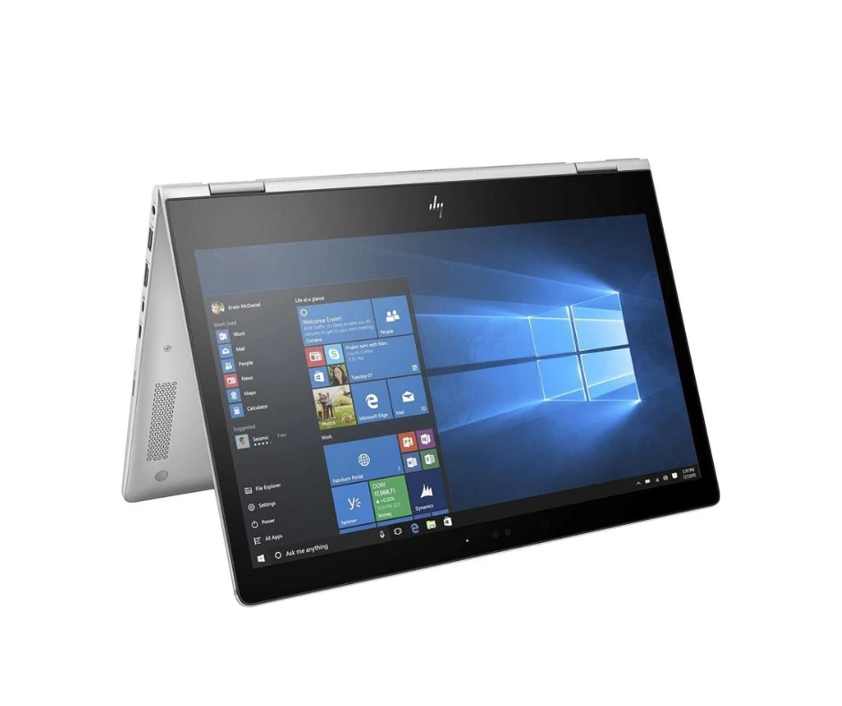 HP EliteBook x360 1030 G2 | Intel Core i5 (7th Gen) | 16GB RAM | 256GB SSD | 13.3" Full HD Touchscreen | 2-in-1 Convertible Business Laptop | Windows | Wi-Fi | Silver [Renewed]