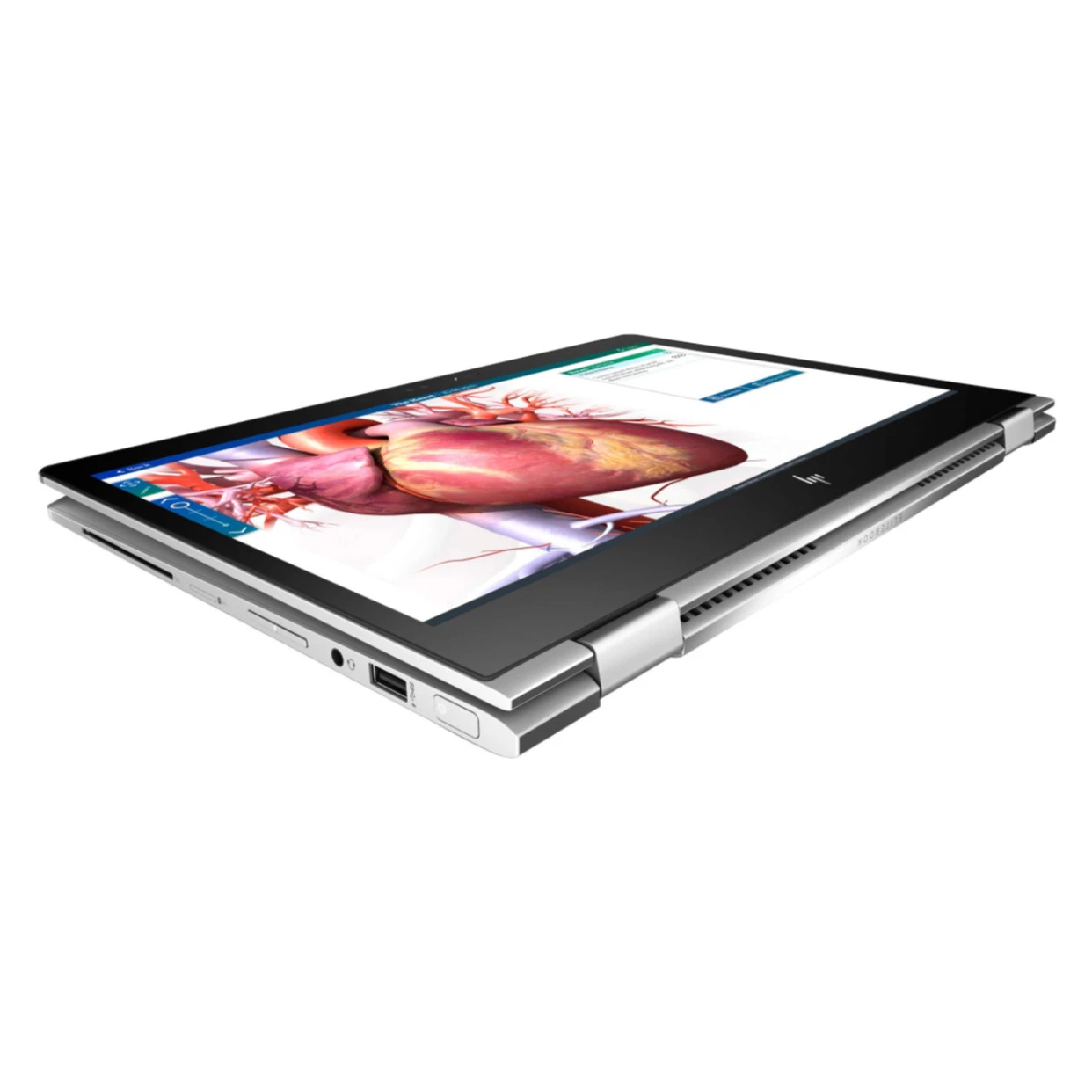 HP EliteBook x360 1030 G2 | Intel Core i7 (7th Gen) | 16GB RAM | 512GB SSD | 13.3" Full HD Touchscreen | 2-in-1 Convertible Business Laptop | Windows | Wi-Fi | Silver