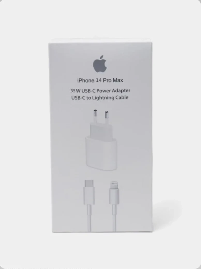 Apple 35W USB-C Fast Charger with USB-C to Lightni...