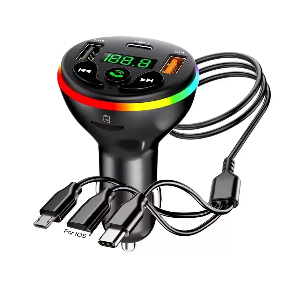 HM136-A Bluetooth Car Charger FM Transmitter | Fas...