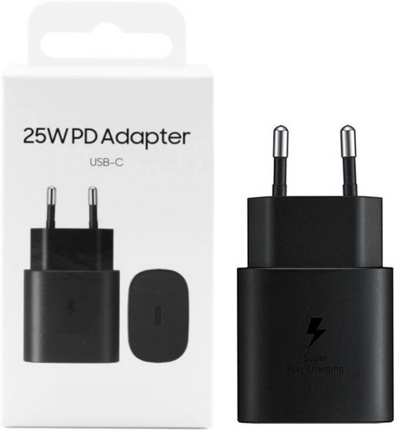 25W USB-C Power Delivery (PD) Fast Charger, USB-C Wall Adapter, Super Fast Charging, Universal Compatible