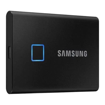 Samsung Portable SSD T7 Touch 1TB, External SSD Storage, USB 3.2 Gen 2, USB-C Connectivity, Fingerprint Security, AES 256-bit Hardware Encryption, Portable Compact Design, High-Speed Data Transfer, Brand New