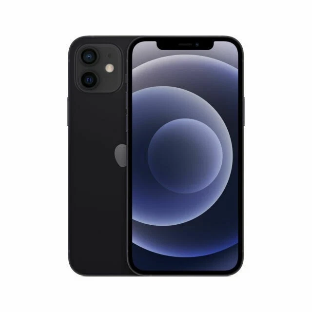 Apple iPhone 12, 6.1" Super Retina XDR OLED Display, 64GB 128GB 256GB Storage, Black/White/Blue/Green/Purple/(PRODUCT)RED, Dual 12MP Cameras, Face ID, 5G, MagSafe